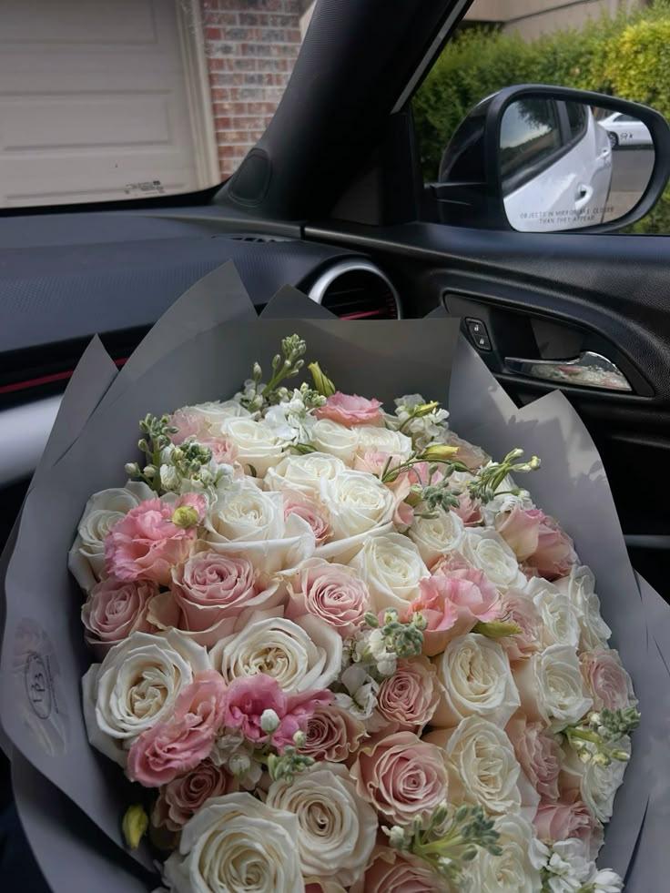 Professional floral arrangement in modern corporate setting